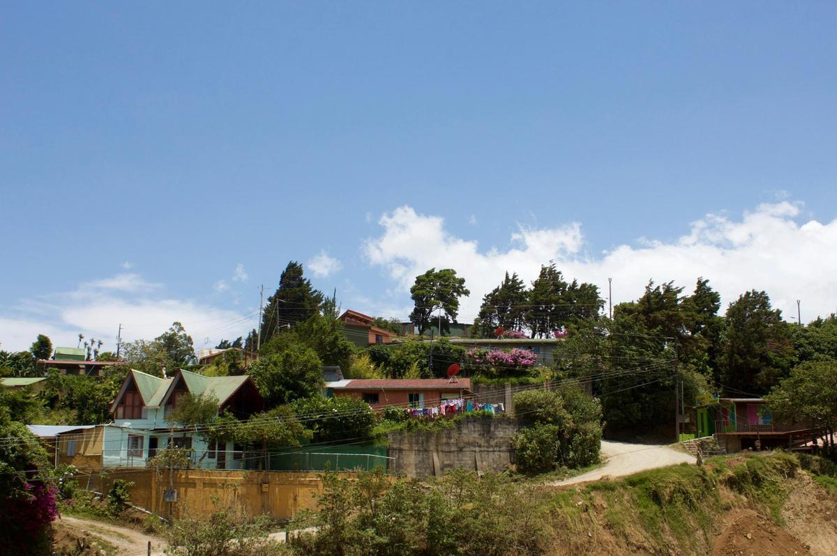 La población de Santa Elena, en Costa Rica