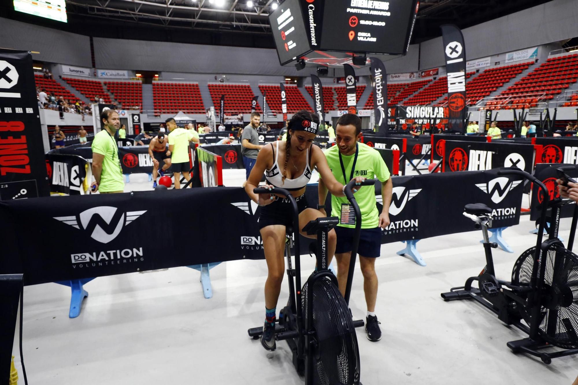 En imágenes | El pabellón Príncipe Felipe acoge esta mañana la fiesta internacional del fitness DEKA