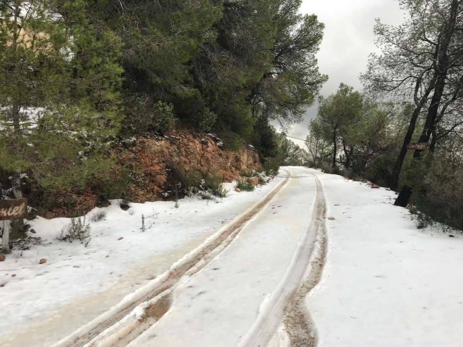 Nieve en Sant Miquel