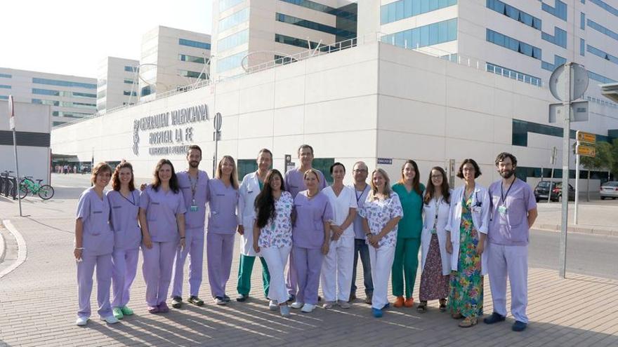 El equipo médico encargado del trasplante.