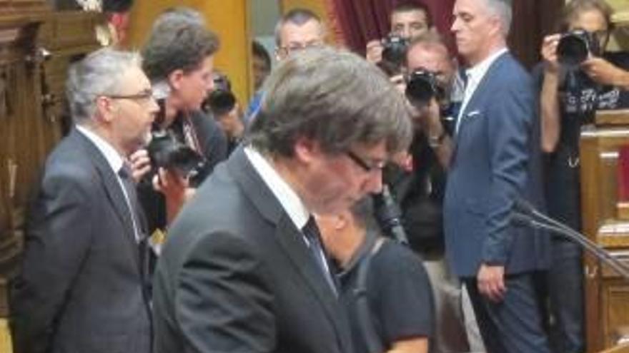 Puigdemont al Parlament