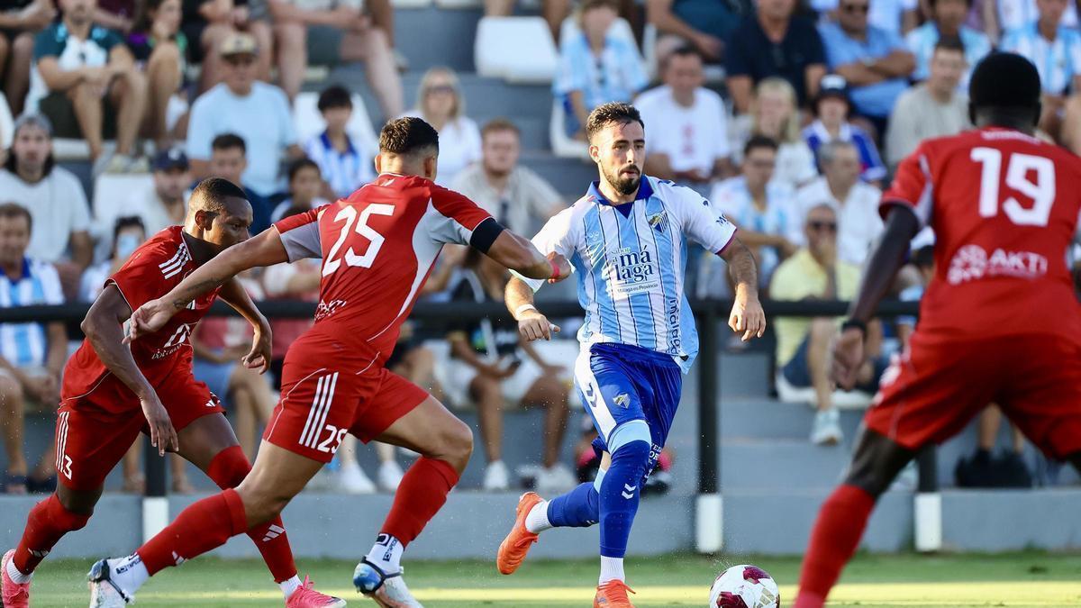 Fotos del tercer amistoso del Málaga CF, ante el Al-Arabi SC