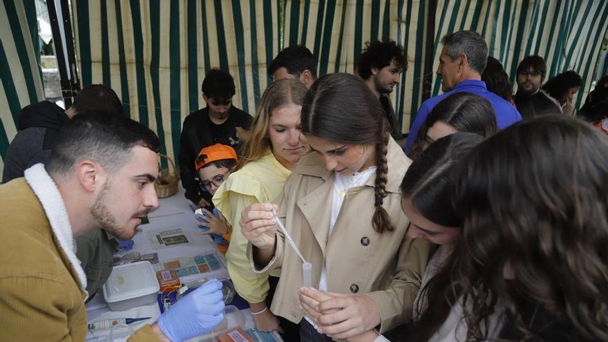 Donde nacen los futuros científicos: el Paseo de la Ciencia llena el Vial de experimentos y niños asombrados