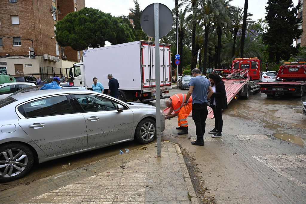 Las imágenes de la DANA a su paso por Cartagena