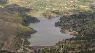 Gran Canaria desde el cielo tras cuatro meses de lluvias