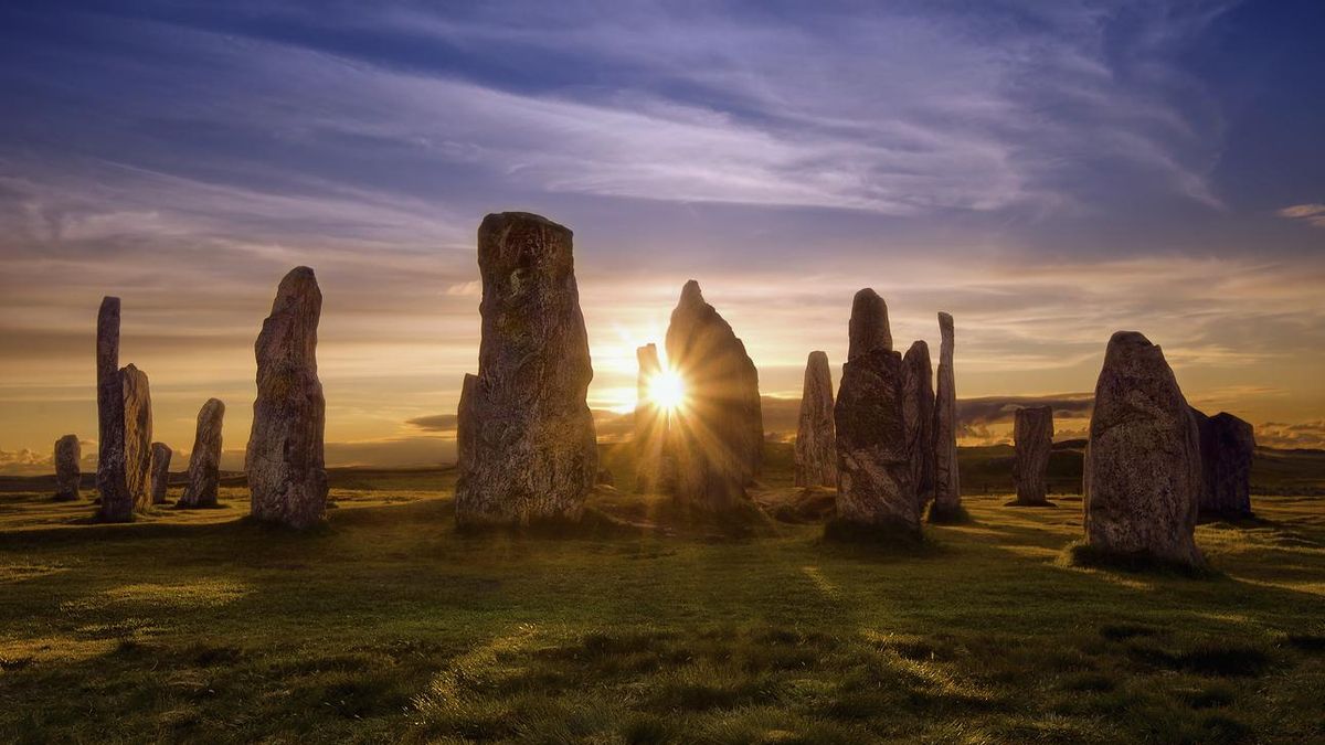 Piedras de Callanish, en la costa oeste de la Isla de Lewis