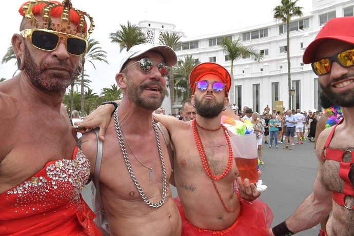 Desfile del Gay Pride en Maspalomas post-Covid