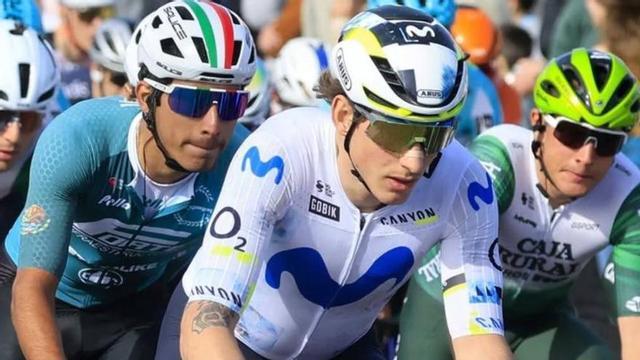 Iván García Martina, en primer término, en la Challenge de Mallorca. |