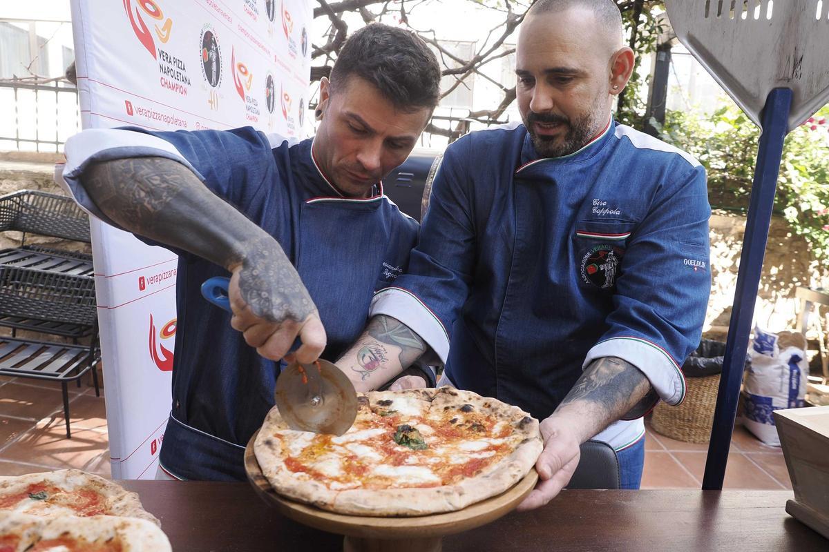 Presentació a Barcelona de la certificació  AVPN Associacione Verace Pizza Napoletana de la nova farina de la Farinera Coromina de Banyoles.