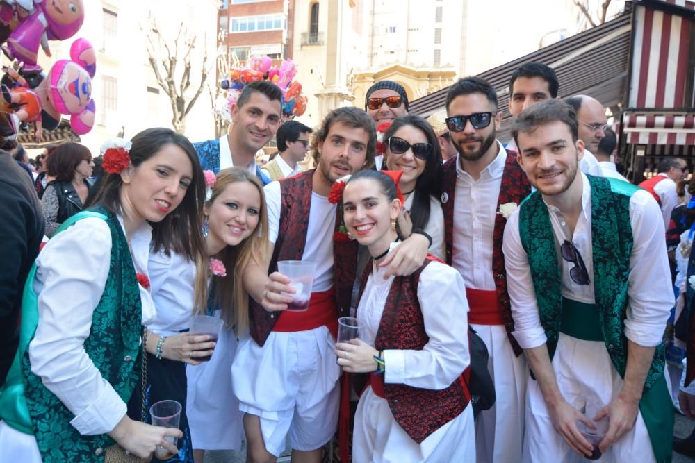 Ambiente y Photocall en la Plaza de las Flores