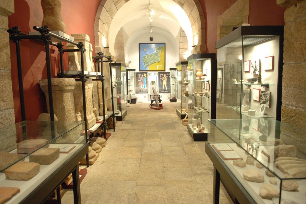 Interior del Museo Arqueológico de San Antón