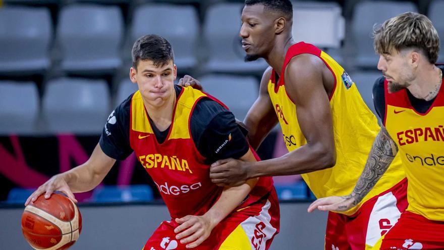 La selección entrena antes del partido contra Grecia con los octavos del Eurobasket en juego