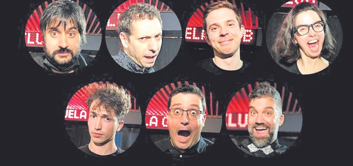 Protagonistas de los montajes de ‘La Fábrica de Impro’