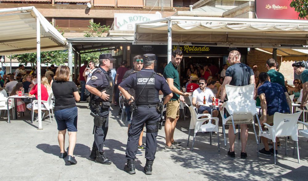 Cerco al botellón en el Mercado