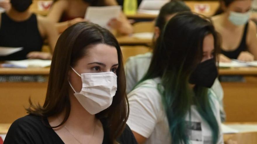 Pruebas de acceso a la universidad el año pasado