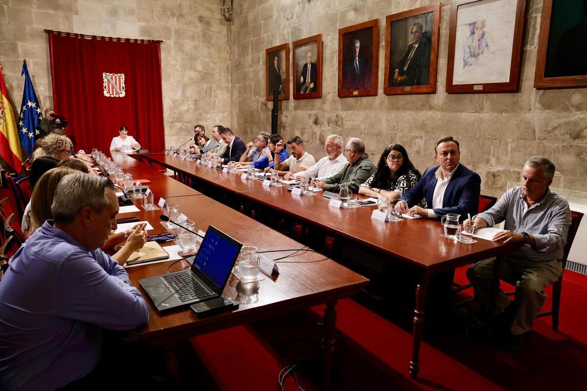 El Govern celebró ayer la primera reunión de INUNCAIB, que será el órgano de gestión integrada del riesgo de inundación en Baleares