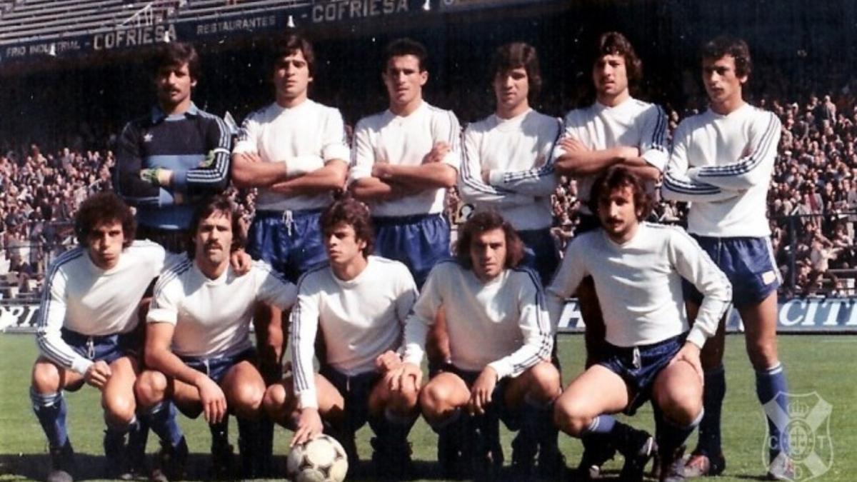 Una de las alineaciones del CD Tenerife en la temporada 79/80.