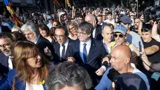 Puigdemont se marchó de Barcelona la tarde de la investidura tras levantarse la operación jaula