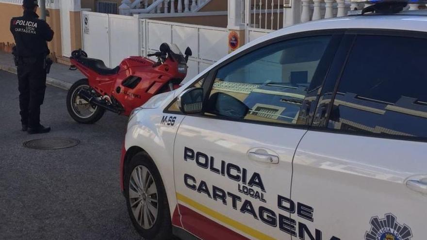 Recuperan una motocicleta de alta cilindrada robada