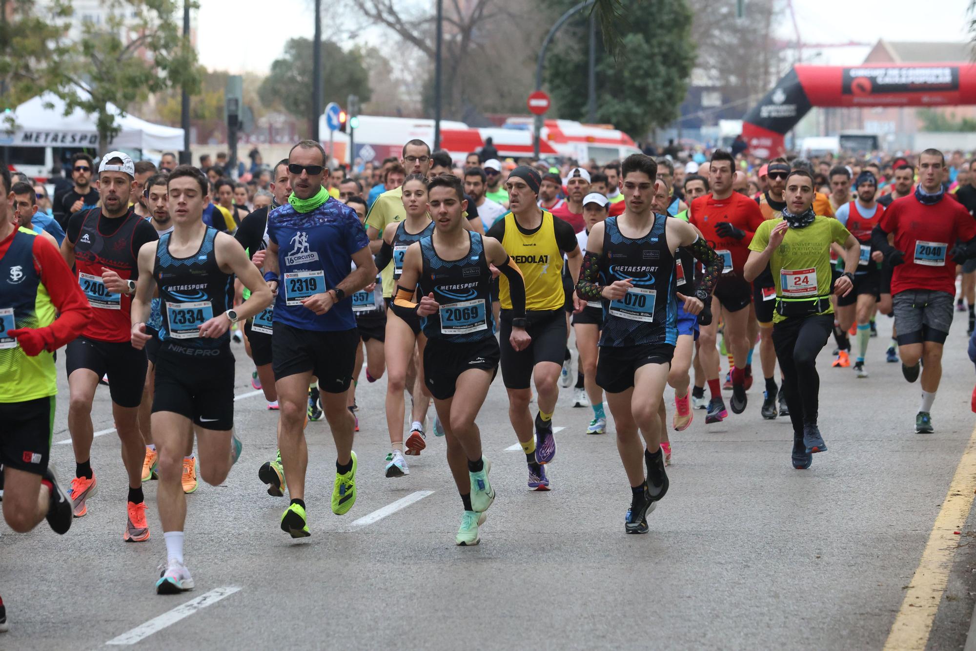 Carrera Never Stop Running del  Circuito Carreras de Valencia