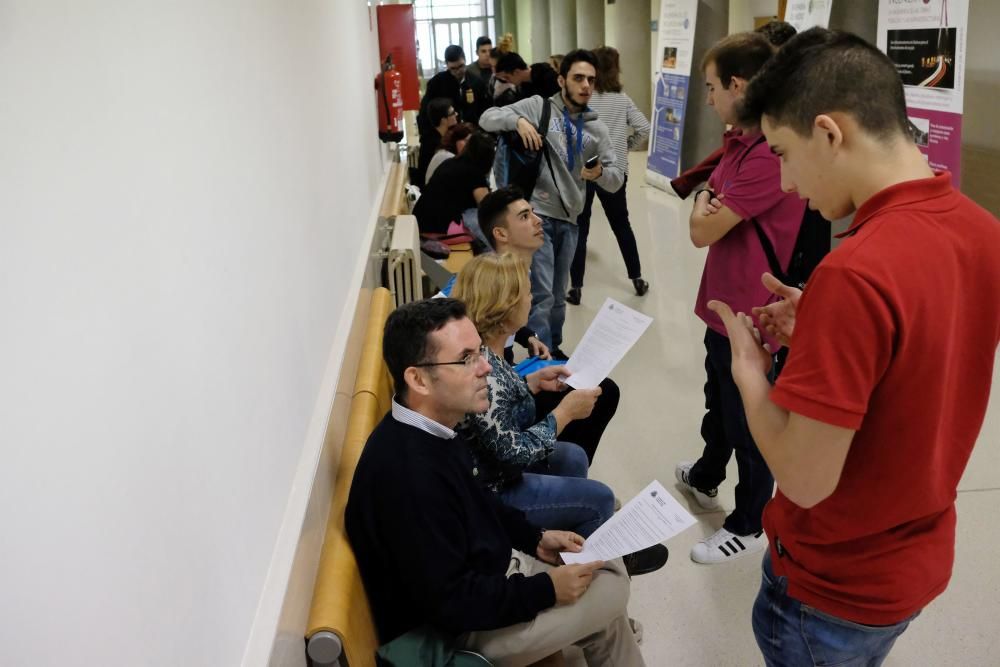 Segunda jornada de selectividad en Asturiras