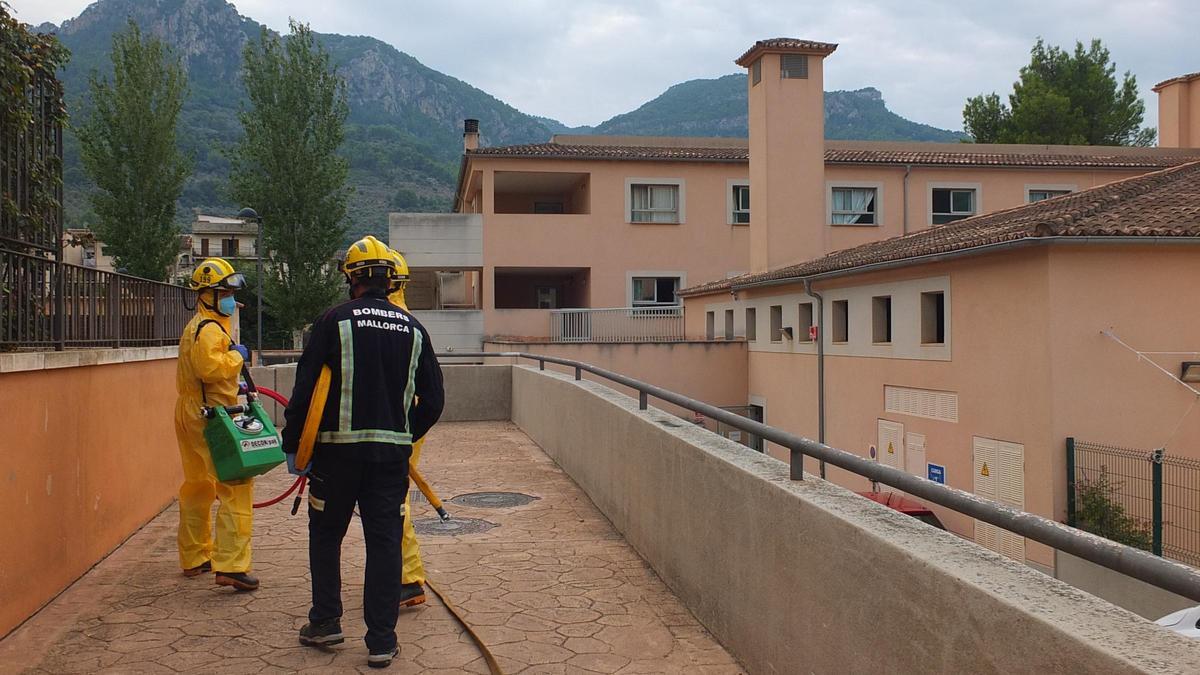 La residencia de ancianos de Sóller suma ya 107 positivos por coronavirus