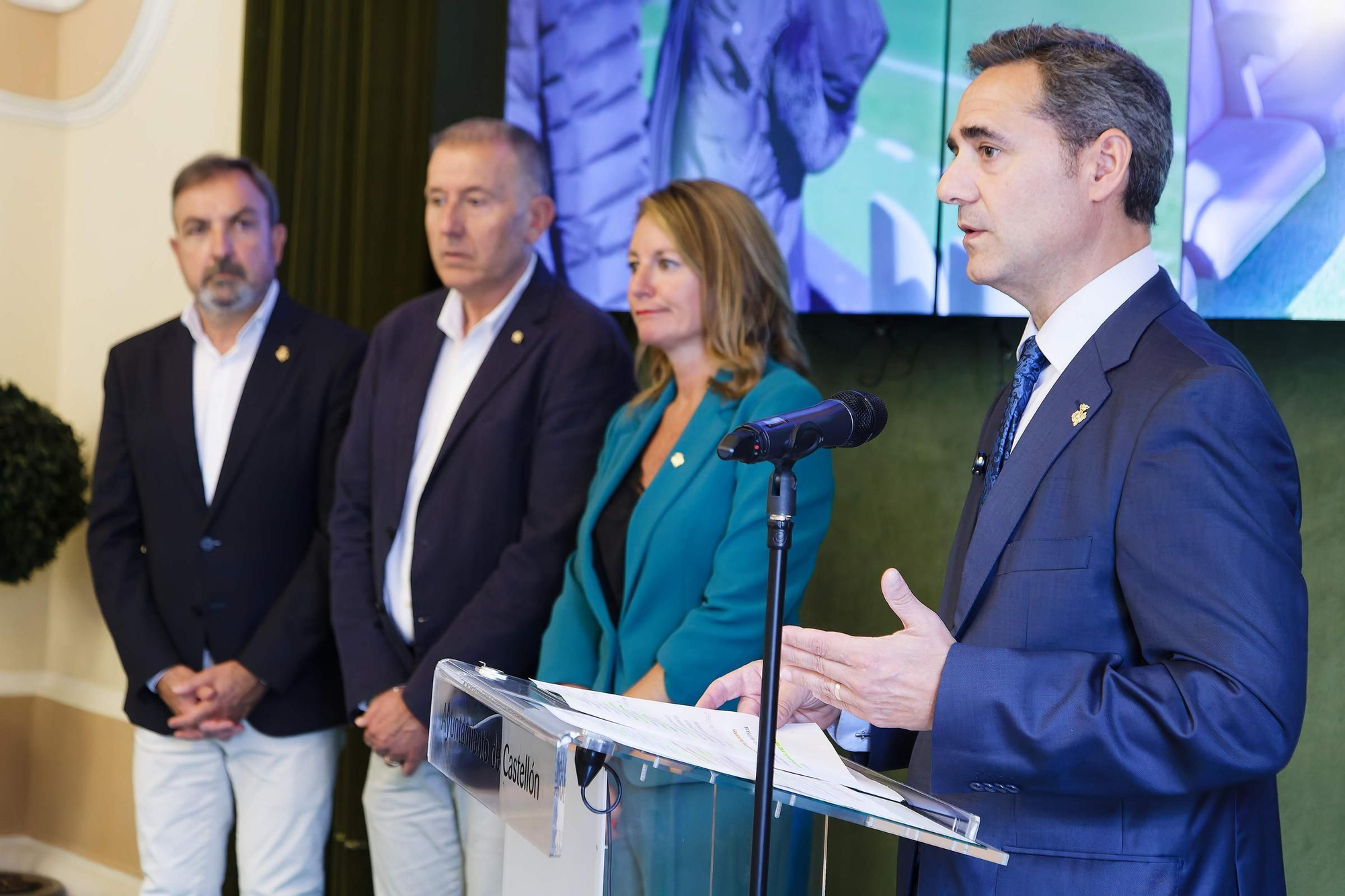 Todas las imagenes del balance de mitad de legislatura del equipo de gobierno de Castelló