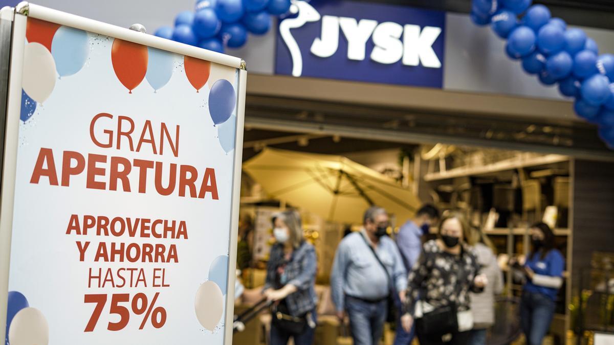 El centro comercial Arena celebró recientemente la apertura de la nueva tienda de JYSK en Valencia.