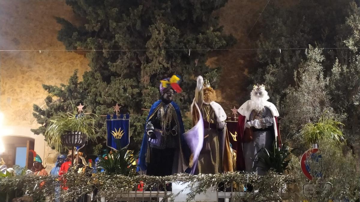 Los Reyes Magos en Campanet. Joan Pons
