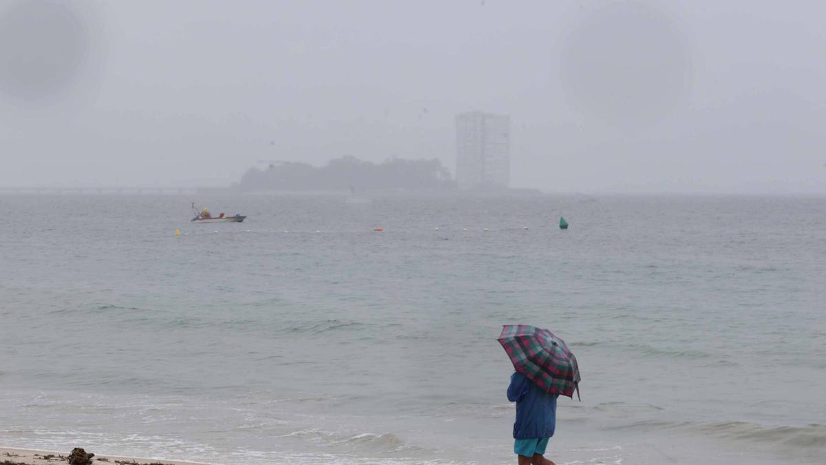 Luvias registradas esta semana en Vigo.