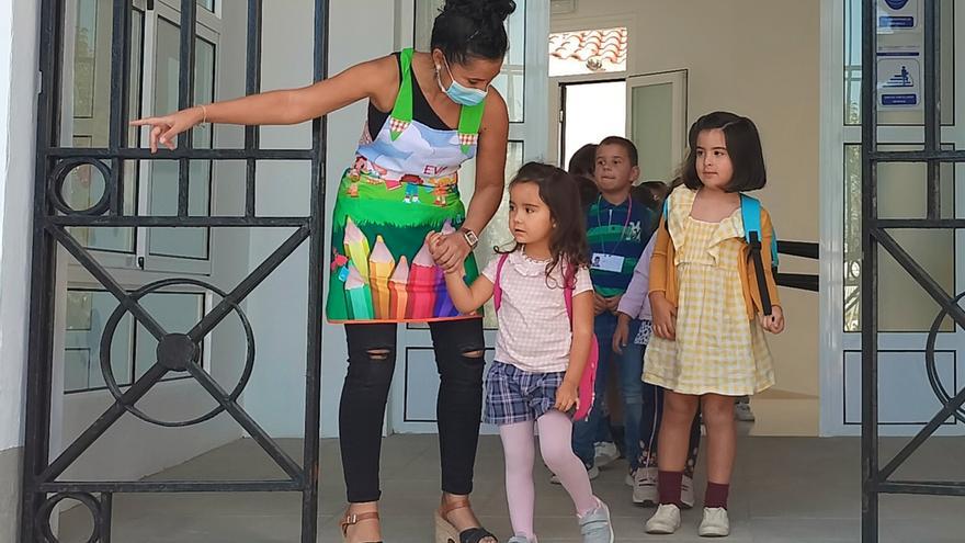 El colegio El Llano de Monesterio escolariza a los niños de dos años