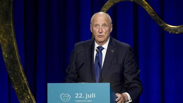 Imagen de archivo del rey Harald de Noruega.