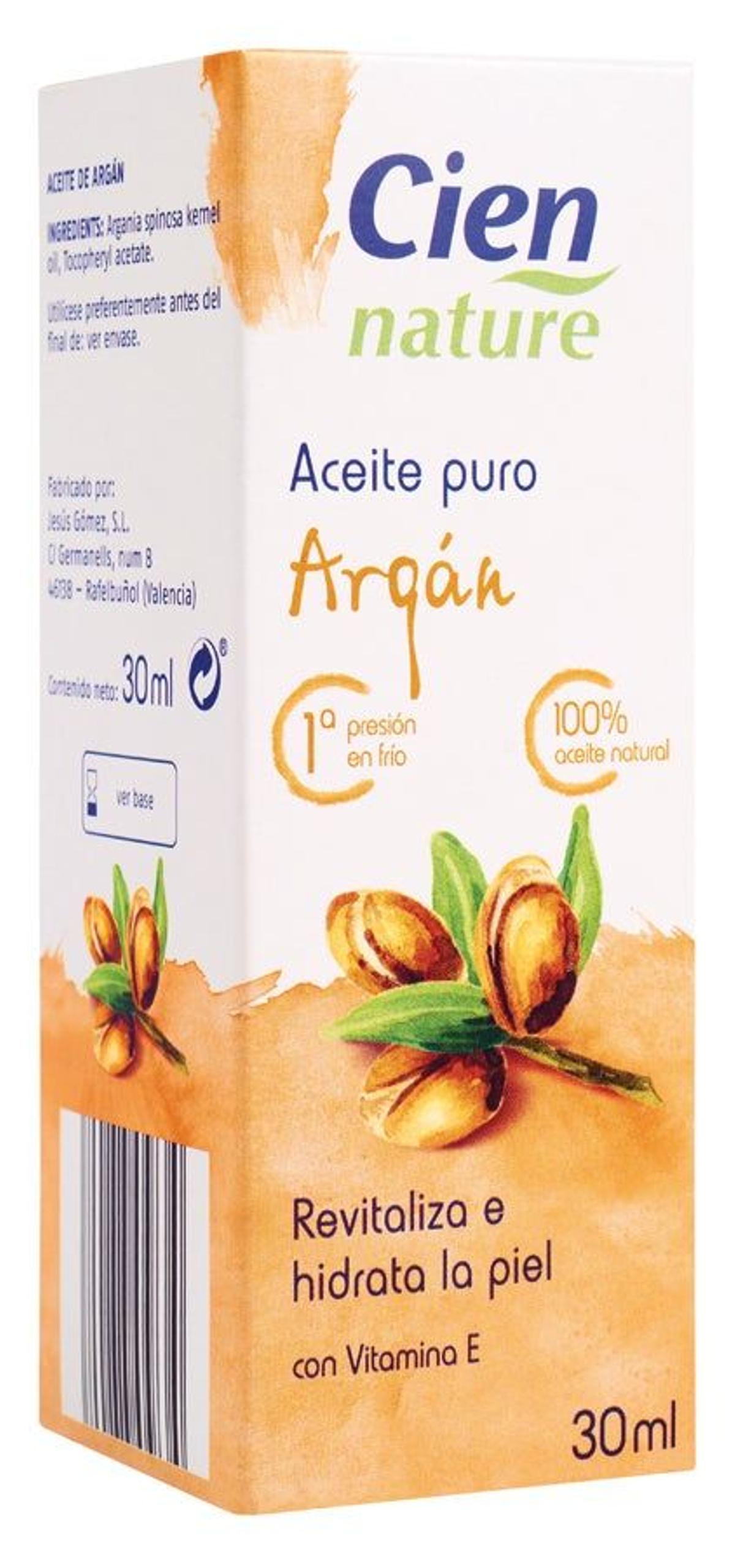 Aceite puro de Argán