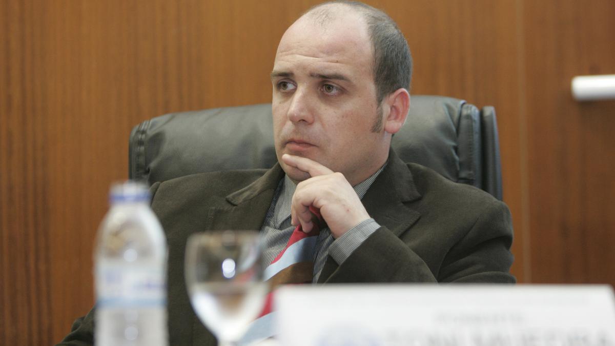 Toni Muedra, en una conferencia.