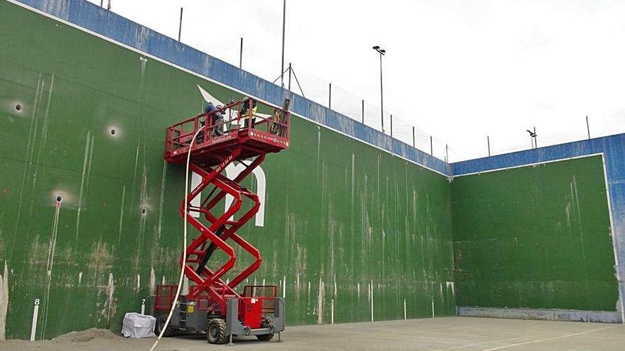 Treballs de rehabilitació de l&#039;equipament