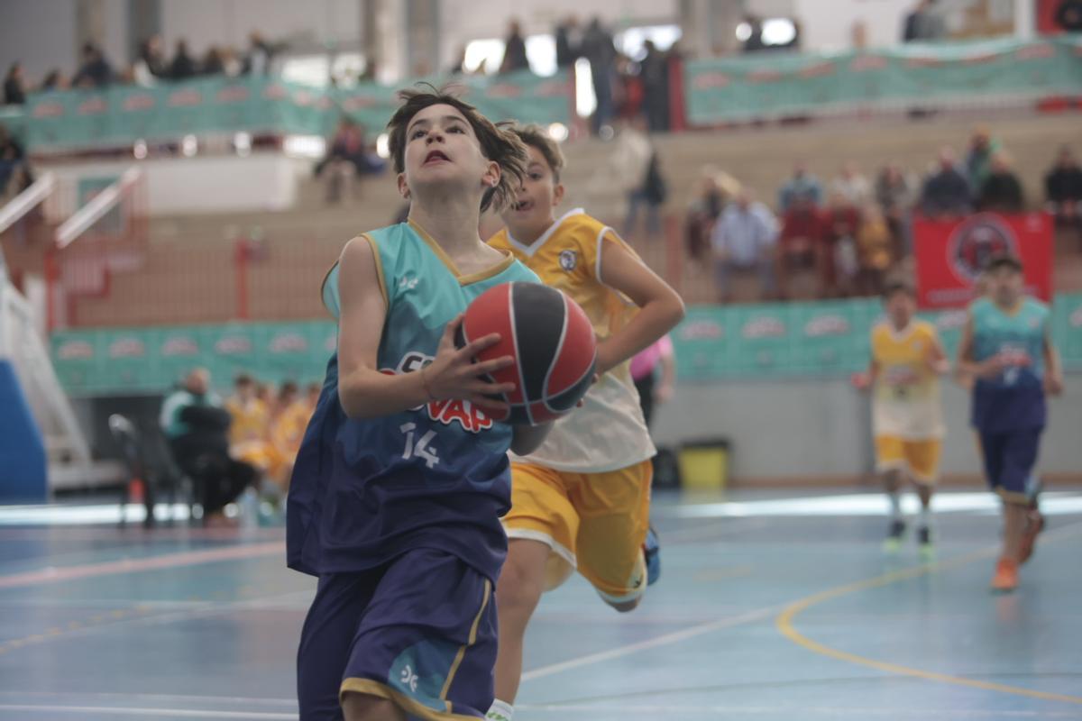Imagen de un partido de baloncesto de la edición de 2025.