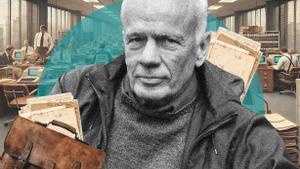 El escritor Walker Percy.