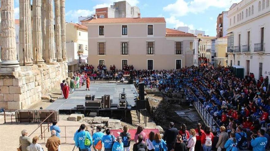 Encuentro joven por santa Eulalia en Mérida