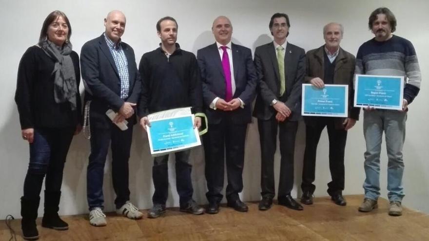 Els premiats aquest 15 de desembre a Cassà de la Selva.