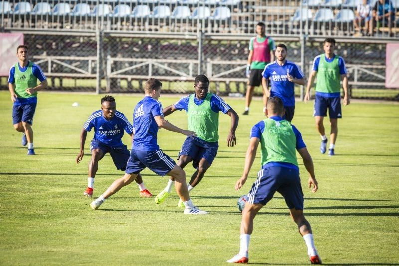 El Real Zaragoza vuelve a los entrenamientos