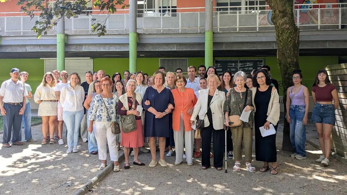 Actividad con las madres de la Asociación Érguete el año pasado.