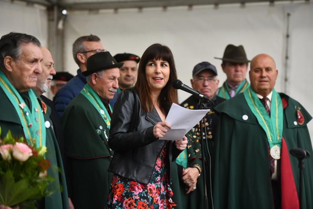 Fiestas gastronómicas en Pontevedra: Mourente se congrega alrededor de una taza de su caldo