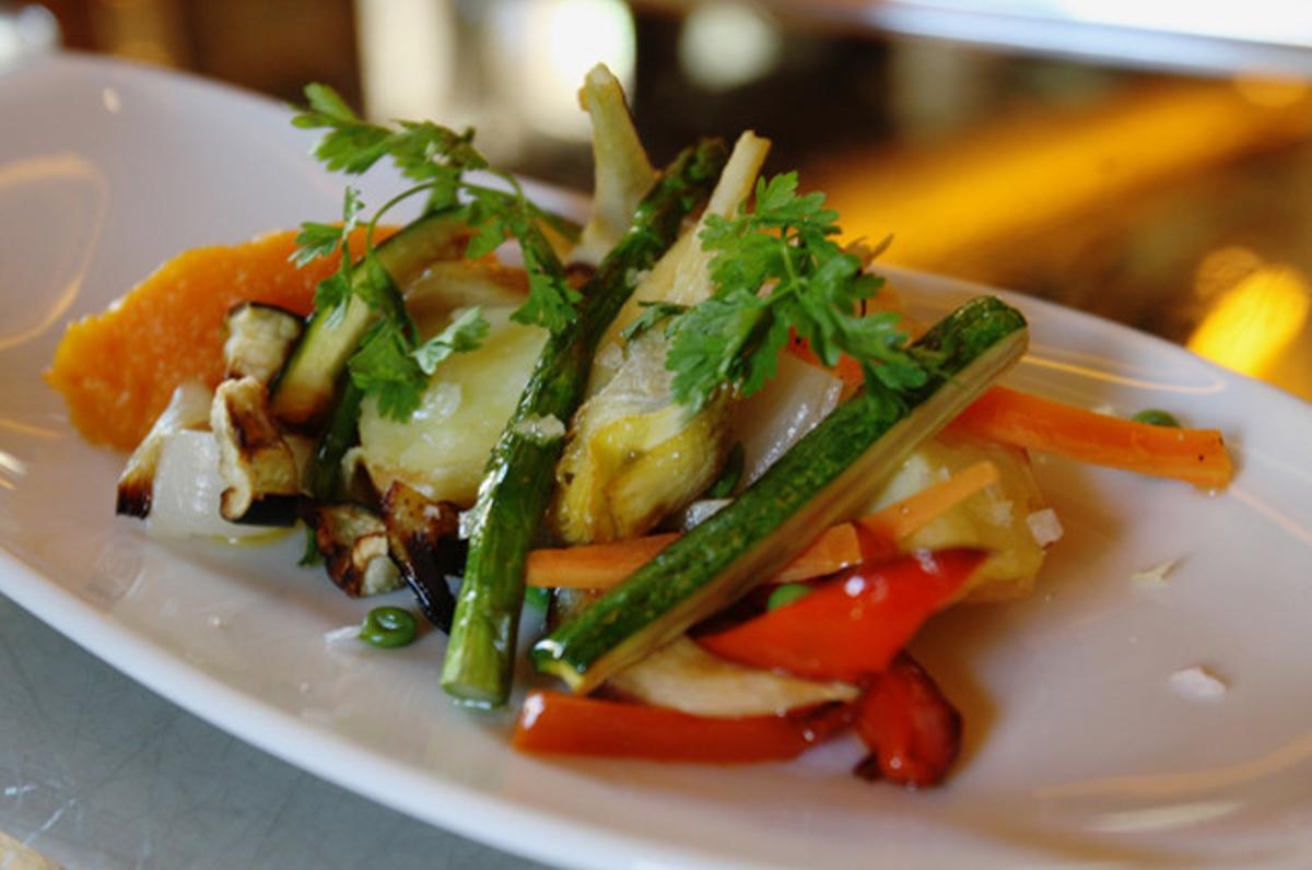 Una suculenta tapa del restaurant de l’Hotel DO de la plaça Reial de Barcelona.