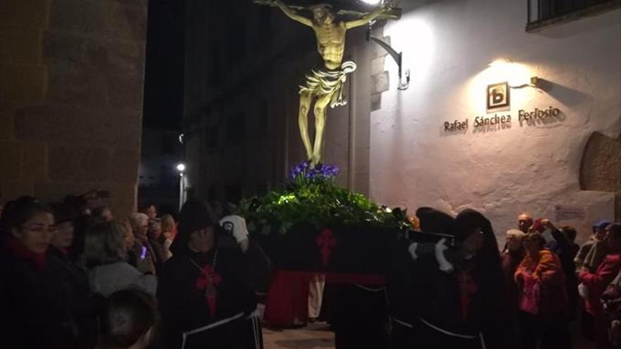 Carga de silencio en el Cristo de los Afligidos