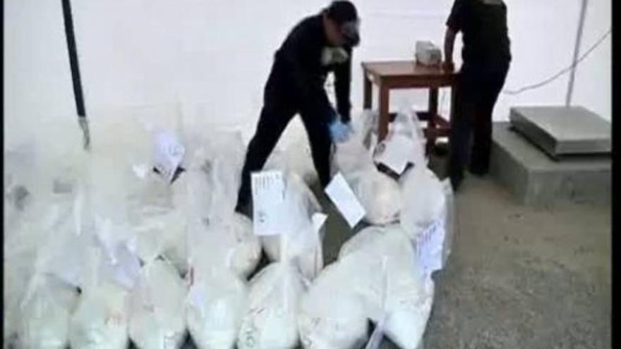 Perú quema siete toneladas de cocaína