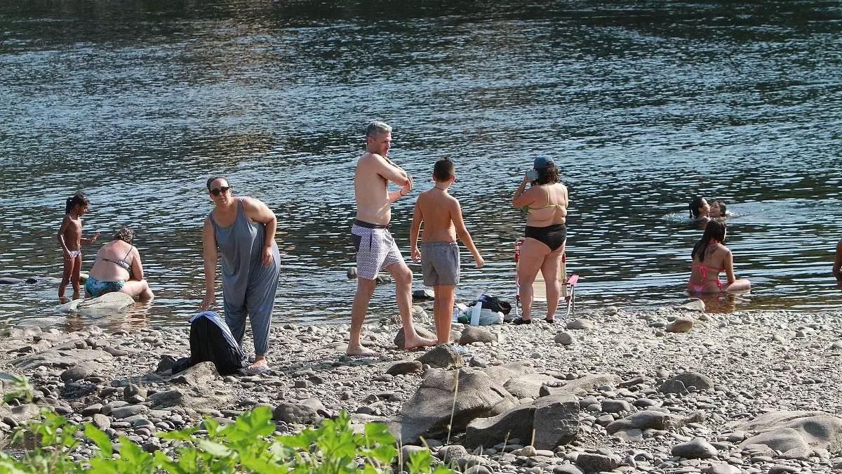 Temperaturas suaves en A Coruña mientras Ourense roza los 40 grados