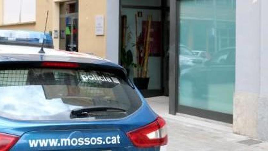 Un vehicle de Mossos.