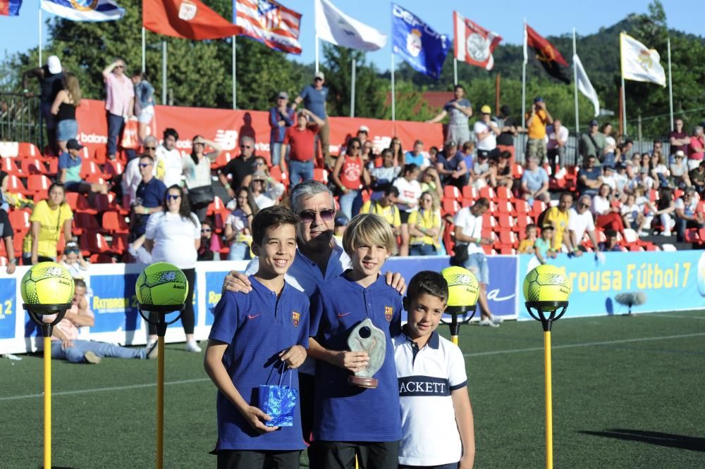 Los jóvenes del Submarino Amarillo doblegaron en la final a la Roma, que debutaba en el torneo.