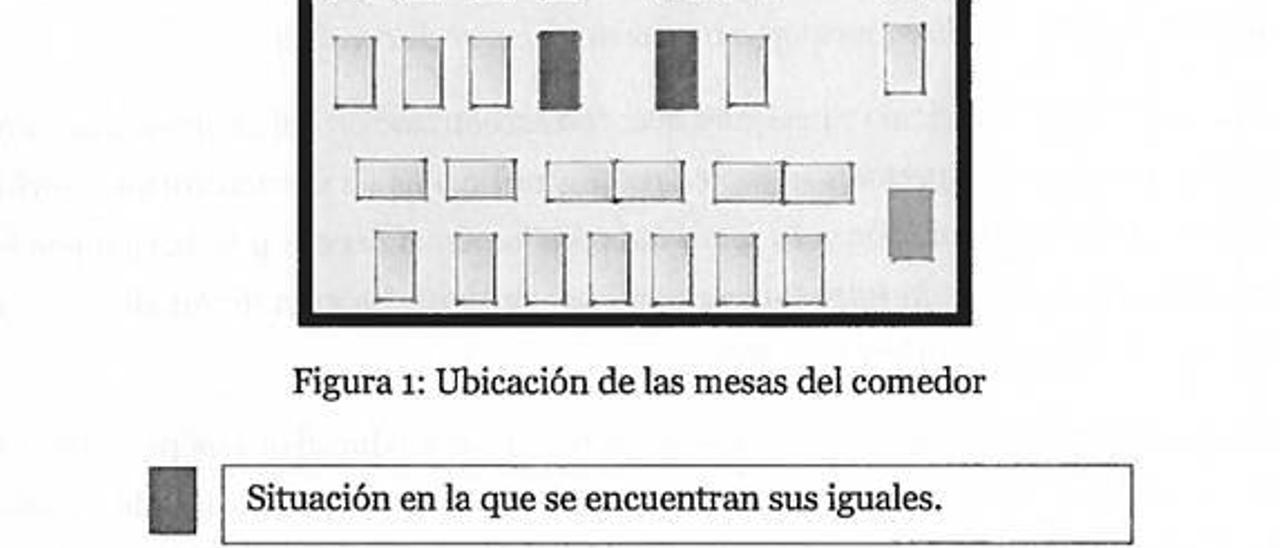 Unos padres sacan del comedor a su hija autista tras denunciar que se la apartaba en una mesa