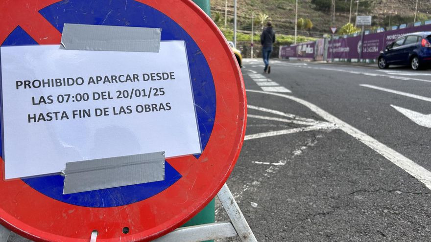 Atentos a los cambios de tráfico en el centro de La Laguna por las obras en el entorno de la plaza del Adelantado